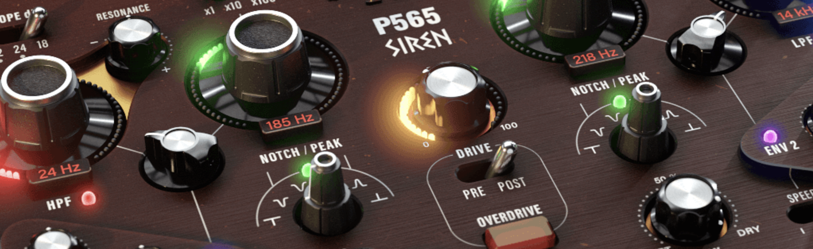 Pulsar Modular Siren Filterset